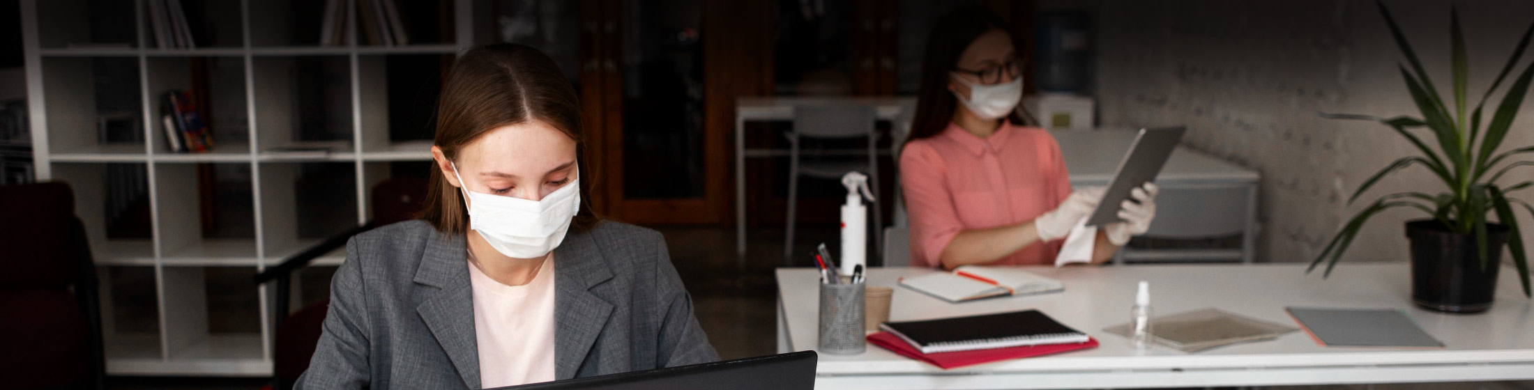 Banner How Businesses can Respond to the Coronavirus using Workplace