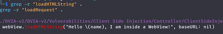 Misconfiguration allowing to load html content