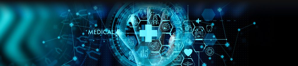 Innovating Healthcare with Generative AI Zoom webpage banners