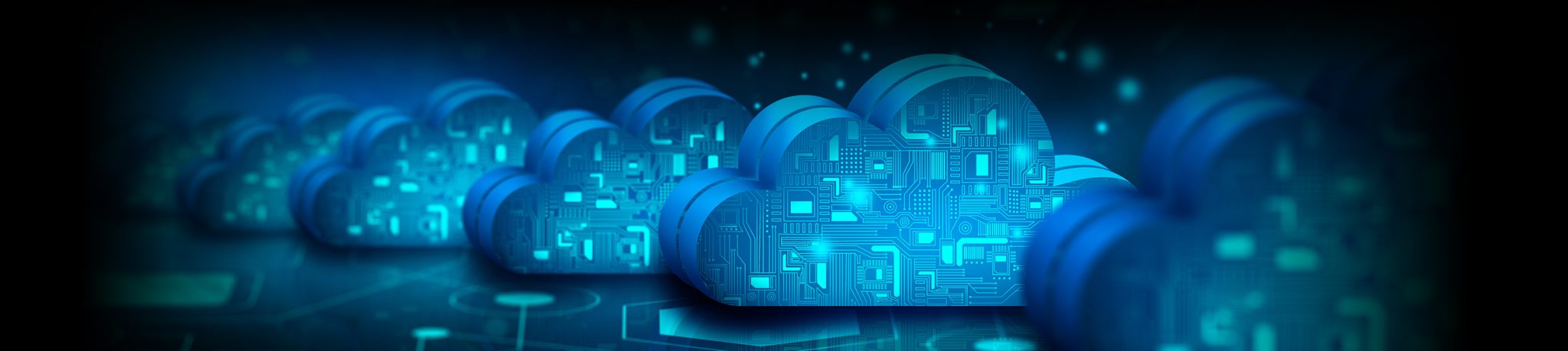 Unlocking Competitive Advantage through AI Driven Cloud Analytics banners