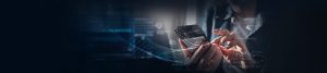 Blockchain Integration in Mobile Technology Banner