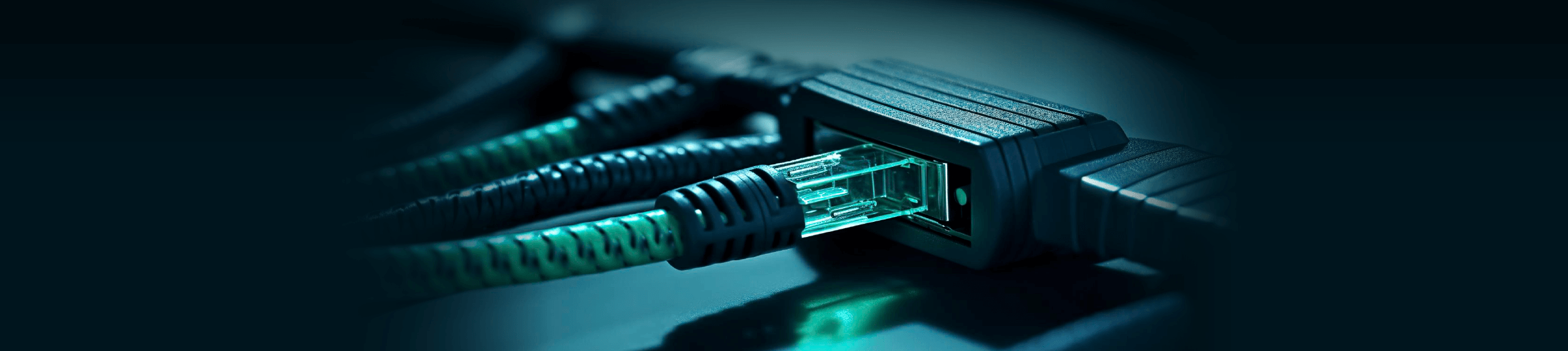 Complying High Speed QSFP Connector Banner