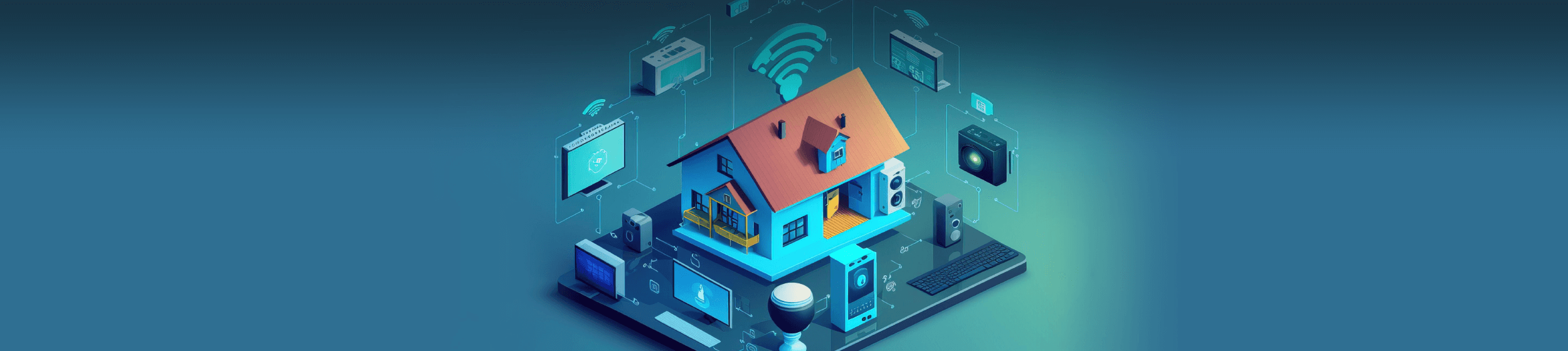 Connected Home Security Device Banner