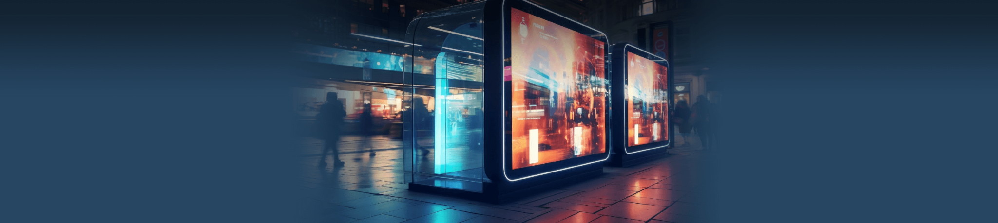 Interactive Digital Display Device Banner 1