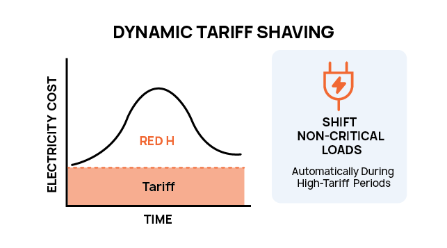 Dynamic Tariff Shaving